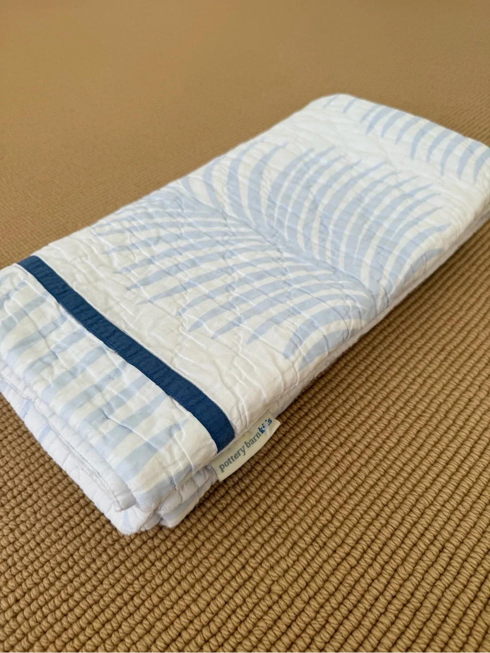 Pottery Barn Kids Nantucket Palm Quilt
